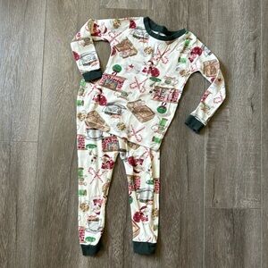 Burt’s Bees Unisex Holiday Pajamas- Holiday Mouse